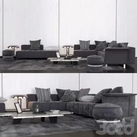 Sofa minotti freeman lounge